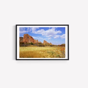 Roxborough State Park, Colorado, Rock Formations, Red Sandstone, Fall, Digital download, Digital prints, Digital wall art, Digital art
