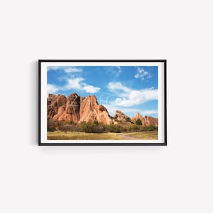 Roxborough State Park, Colorado, Rock Formations, Red Sandstone, Fall, Autumn, Digital download, Digital prints,  Digital art
