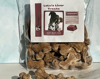 LeLu’s Liver Treats 5oz. /  mrwigglesdogtreats.com