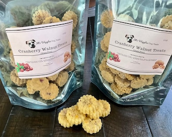 Organic/Cranberry Walnut Treats (grain free) 5 oz