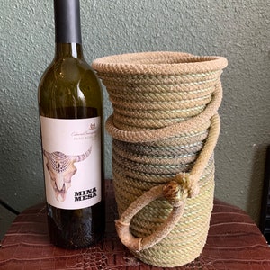 Ranch Rope Vase/Wine
