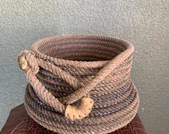 Ranch Rope Basket/Bowl, Various Designs