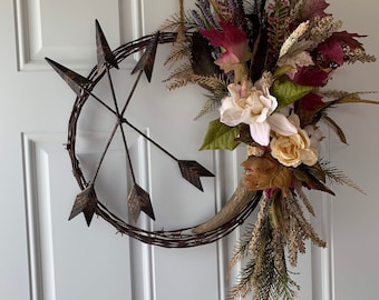 Wreath, Old Ranch Barbed Wire Wreath
