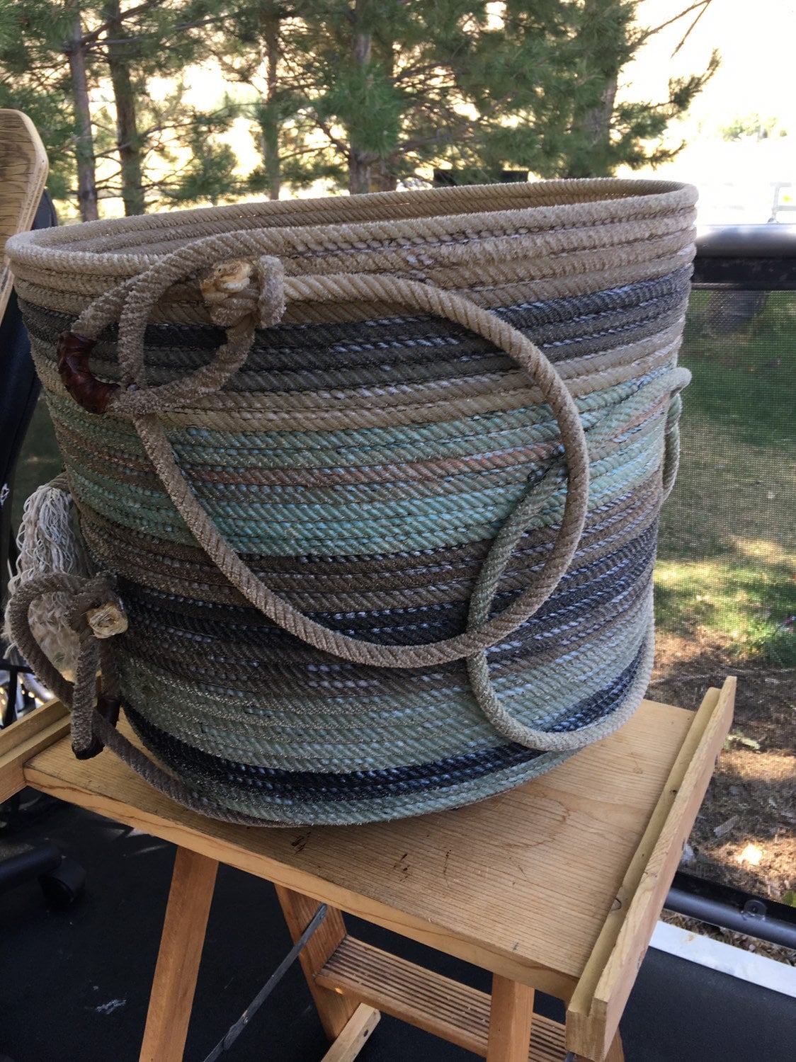Rope Baskets 4 & 5 Ropes Custom Request Etsy