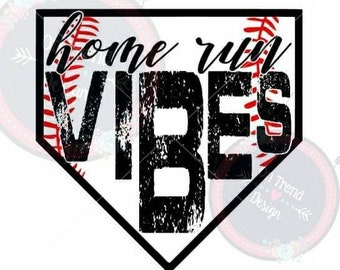Free Free Home Run Vibes Svg 556 SVG PNG EPS DXF File