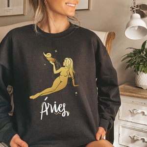 Aries Sweatshirt, Aries Graphic Sweatshirt, Aries, Such an Aries, Gift for Aries, Astrology Aries, Astrology Sweatshirt, Astrology Shirt