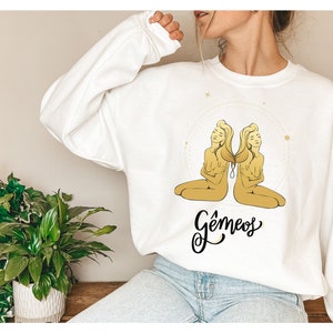 Gemini Sweatshirt, Gemini Gift, Gemini, Gifts for Gemini, Astrology Gift, Astrology, June Birthday, May Birthday, Gemini Shirt, Gift for Her