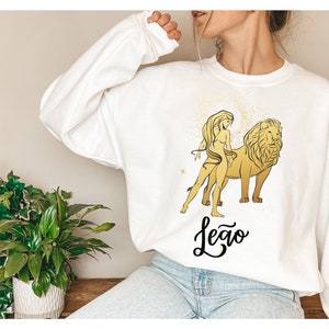 Leo Sweatshirt, Zodiac Sweatshirt Leo, Leo Zodiac Sweatshirt, Leo, Leos, Leo Man, Leo Woman, Zodiac Leo, Leo Sign, Astrology Sweatshirt