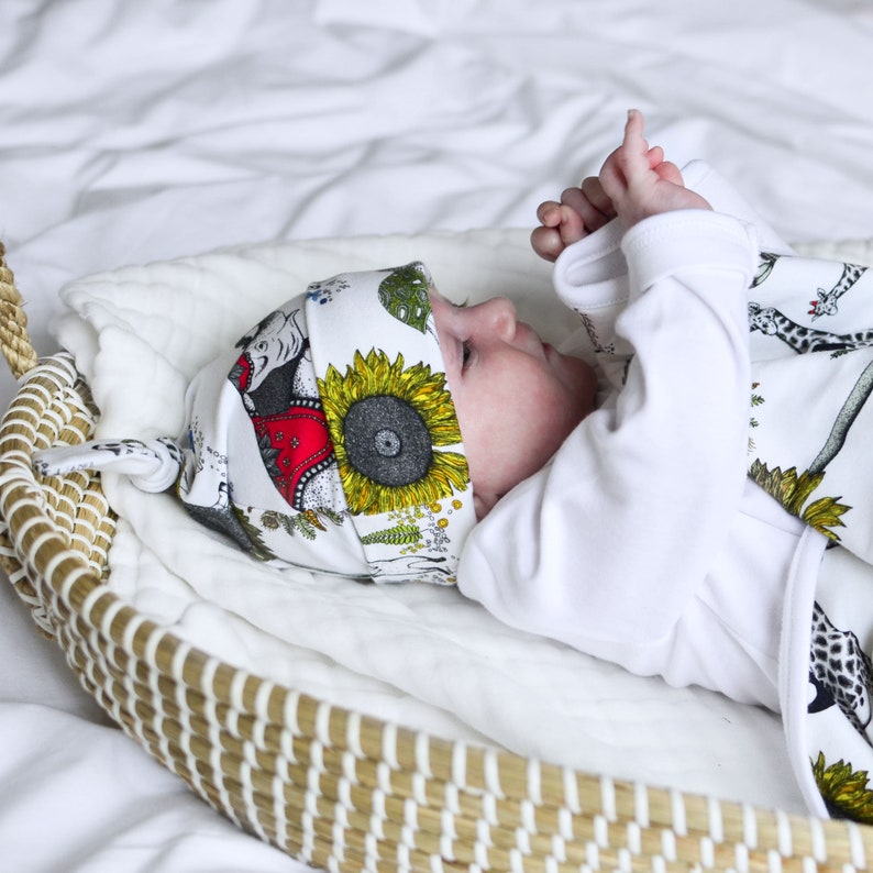 African Animals Baby Gift Set Baby Gift Baby Shower Gift Etsy