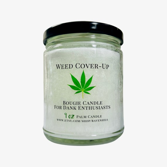 Candle to Hide Marijuana Smell Stoner Accessories Gag Gift Etsy
