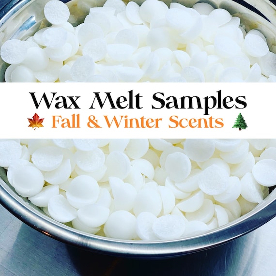 Fall Wax Melt Samples, Winter Wax Melts, Fall & Winter Wax Melts