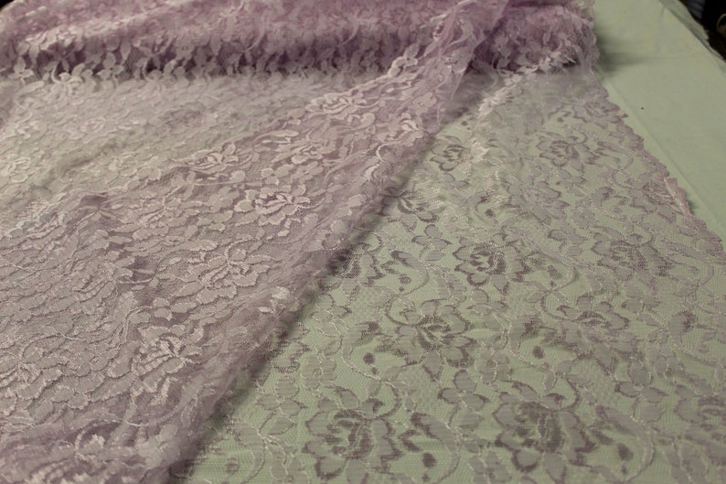 LT Pink floral Lace Print
