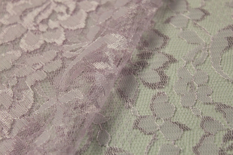 LT Pink floral Lace Print