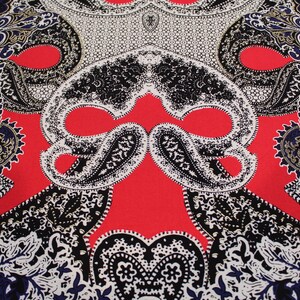 ITY Metallic Paisley Print