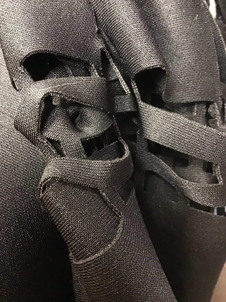 Lasercut Scuba Knit Neoprene Fabric by the Yard Squares Etsy