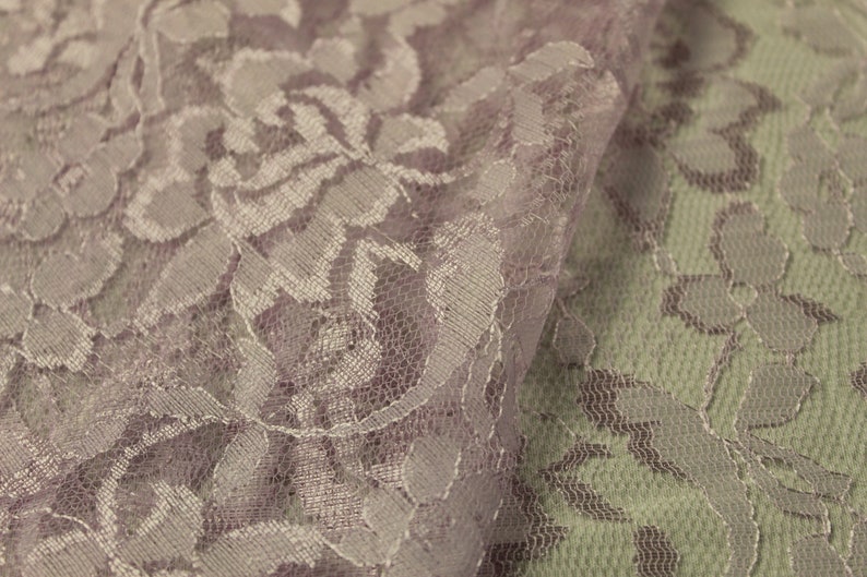 LT Pink floral Lace Print