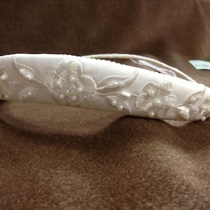 White Bridal Headband