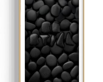 Be Still Black Stone Wall Art – Christian Decor Optical Illusion