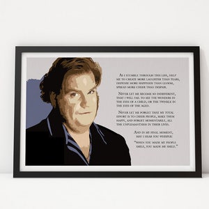 Chris Farley - A Clown&#39;s Prayer - Modern Art Print