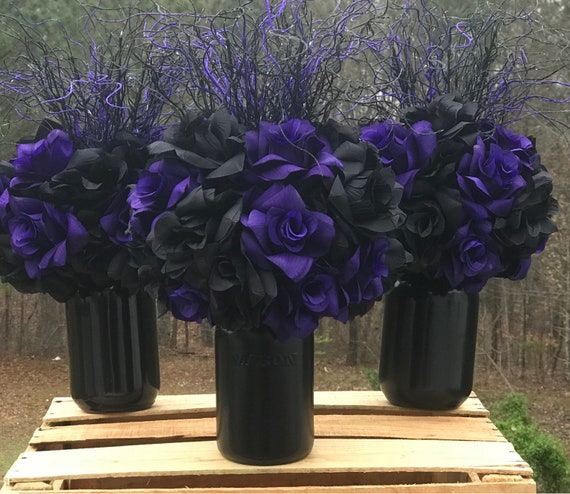 Goth Wedding Item 6 Gothic Wedding Centerpiece Theme Etsy