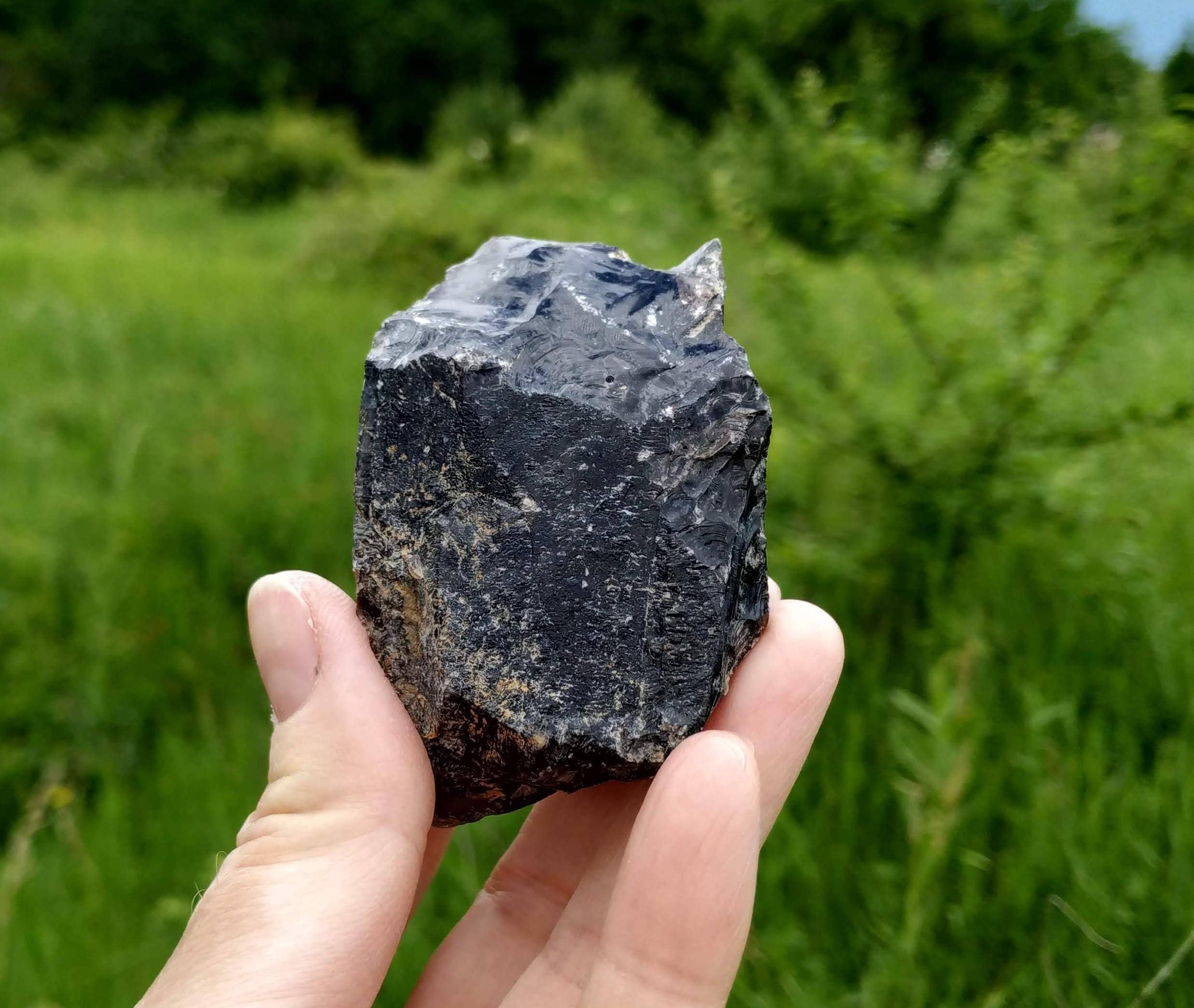 Black quartz crystal Black quartz stone Raw black quartz Etsy