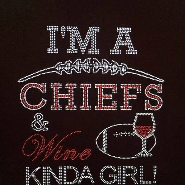 Ladies Kansas City Chiefs Bling Tee