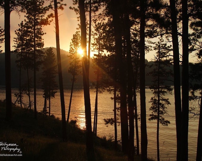 Sunset Photography Black Hills South Dakota Sheridan Lake Photo by Nicole Heitzman