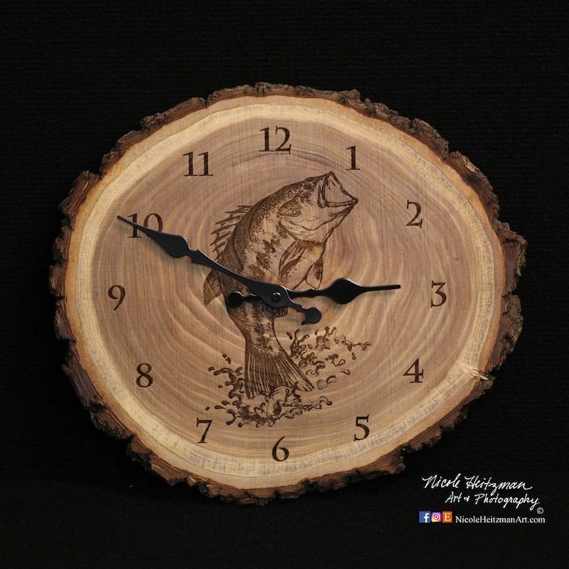 Fish Clock - Etsy