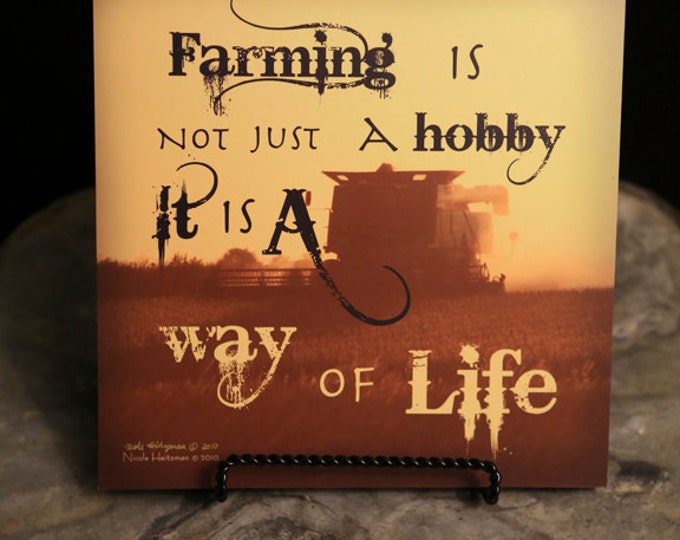 Sunset Photo Sunset Photography Sunset print Sunset quote farm saying Combine Art Combine silhouette Photo Farming photo by Nicole Heitzman