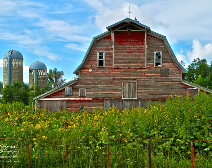 Barn Photo Barn Photography Farm Photo South Dakota Metal Photography by Nicole Heitzman