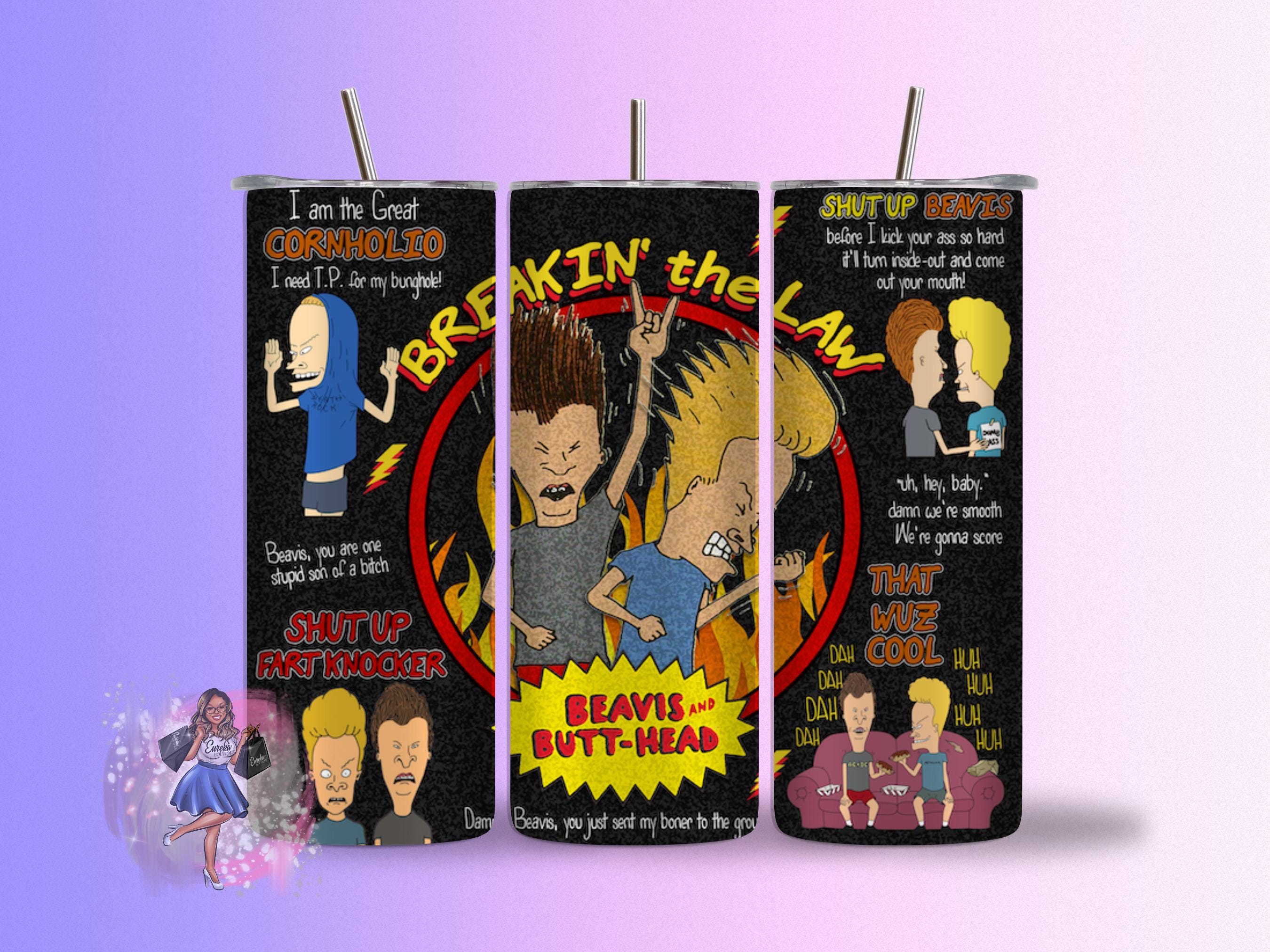 Beavis And Butt-Head MTV Custom Die-Cut Refrigerator Magnet - Nostalgic 90s Cartoon Decor 3 thumbnail image