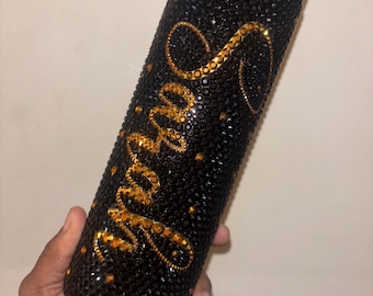 Custom Full Bling Tumbler Custom Bling Tumbler, Tumbler, Custom Tumbler, Cup, Bridal Gifts, Bride, Birthday Gifts