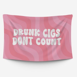 Drunk Cigs Don't Count Bucket Hat – Midwest Vs. Everybody