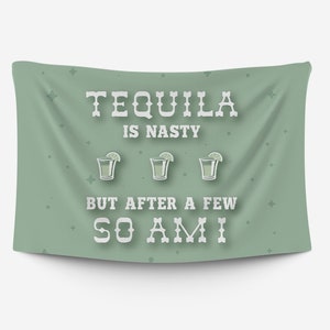 Fiesta Party Decorations, Final Fiesta Bachelorette Party, Funny Tapestry, Dorm Decor For College Girls, Tequila Gifts & Gift Ideas