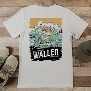 WALLEN Shirt, Fishing Shirt, East Tennessee, Country Music Shirt, Country Concert Shirt, One Night At A Time, Western Graphic Tee
