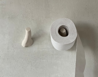 Polimer Concrete Wall Hook: Japandi Coat Rack, Towel Rail