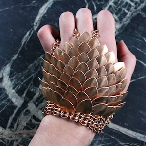 Steampunk Bronze Glove, Sekhmet Egyptian War Goddess, Burning Man Festival Larp Medieval Jewelry