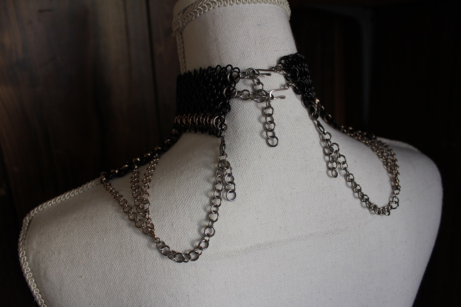 Arachne's Mantle European 6 in 1 Chainmail Helm Weave Etsy