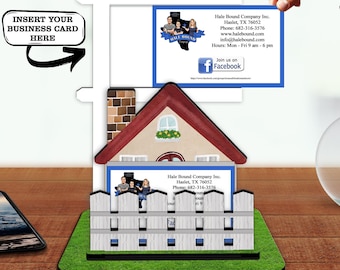 Porte-cartes de visite pour immobilier - Cadeaux porte-cartes de visite pour agents immobiliers