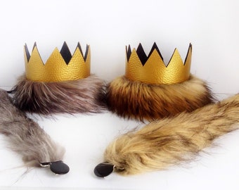 Where the Wild Things are, Crown, Wild One, Max Crown, Wild Thing Crown, 1st Birthday Crown, Wild One Crown, Wild Things Costume, Cosplay