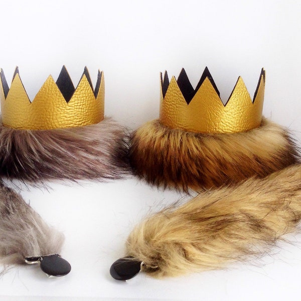 Where the Wild Things are, Crown, Wild One, Max Crown, Wild Thing Crown, 1st Birthday Crown, Wild One Crown, Wild Things Costume, Cosplay