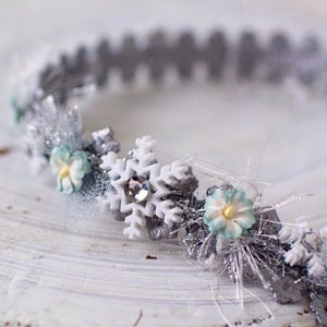 Snowflake Headband, Frozen Crown, Winter Crown, Snowflake Crown, Princess Crown, Ice Princess, Ice Queen Crown, Ice Fairy