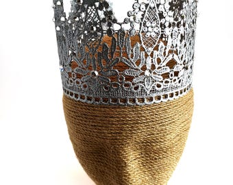 4-3/4" Glinda Crown, The Good Witch, Glenda Crown, Glinda Crown Only, Wicked, Birthday Crown, Princess Crown, Fairy, Cosplay, Queen Crown