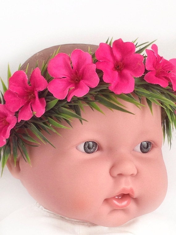 Diadema Infantil Moana Corona De Flor De Moana Bebe Haku Etsy