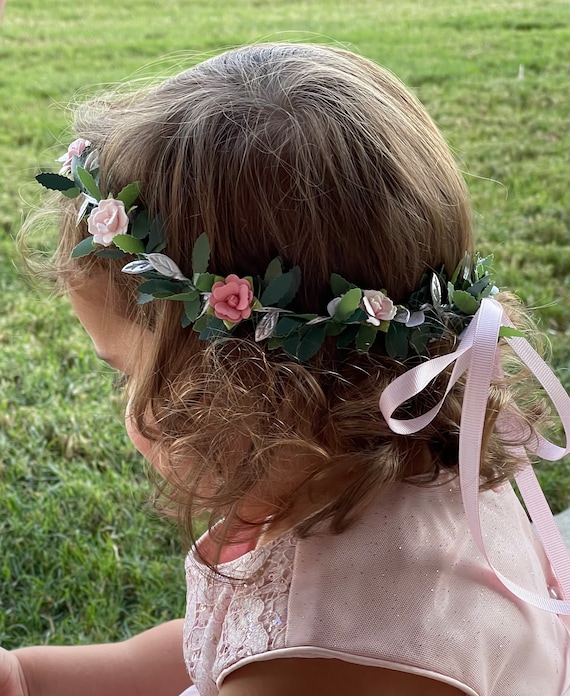 6er-Set Blumenkränze & Blumen-Stirnbänder Für Frauen & Mädchen – Perfekt Für Hochzeit, Boho-Look & Fotoshootings (52-58 Cm Umfang)