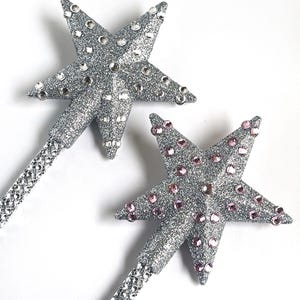 90cm Glinda die gute Hexe Star Zauberstab, As Seen on The Drew Barrymore Show, Zauberstab, Glinda Zauberstab, Cosplay, Prinzessin, Glitter, Zepter, Geschenk
