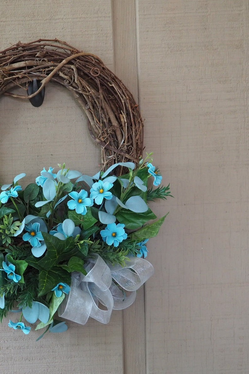 SALE Wreaths for Front Door Baby Shower Door Decoration Front Porch Decor