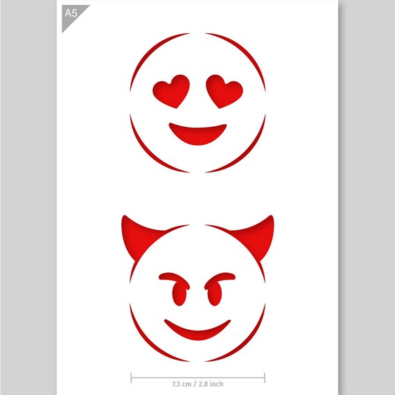 Total 71+ imagen stencil de emojis - Viaterra.mx