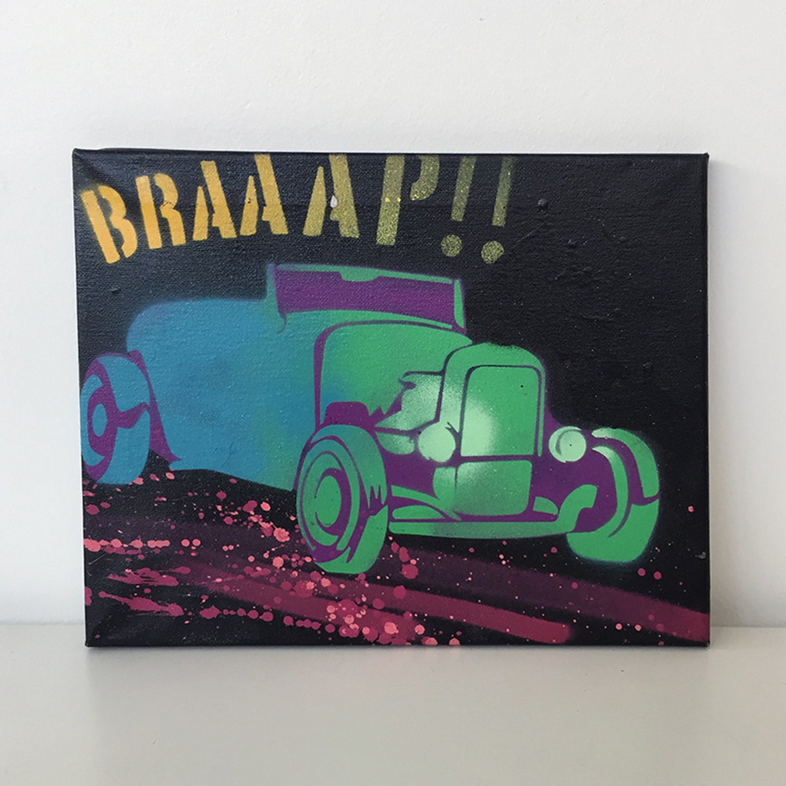 Hot Rod Stencil Car Stencil Classic Car Stencil 2 Layers | Etsy