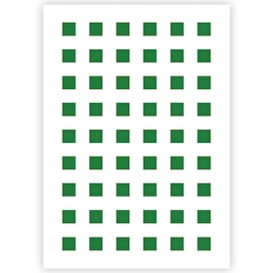 Stencil quadrato - Modello quadrato Modello - A4 / A5 Taglia - Riutilizzabile, adatto ai bambini per la pittura, artigianato, parete, mobili